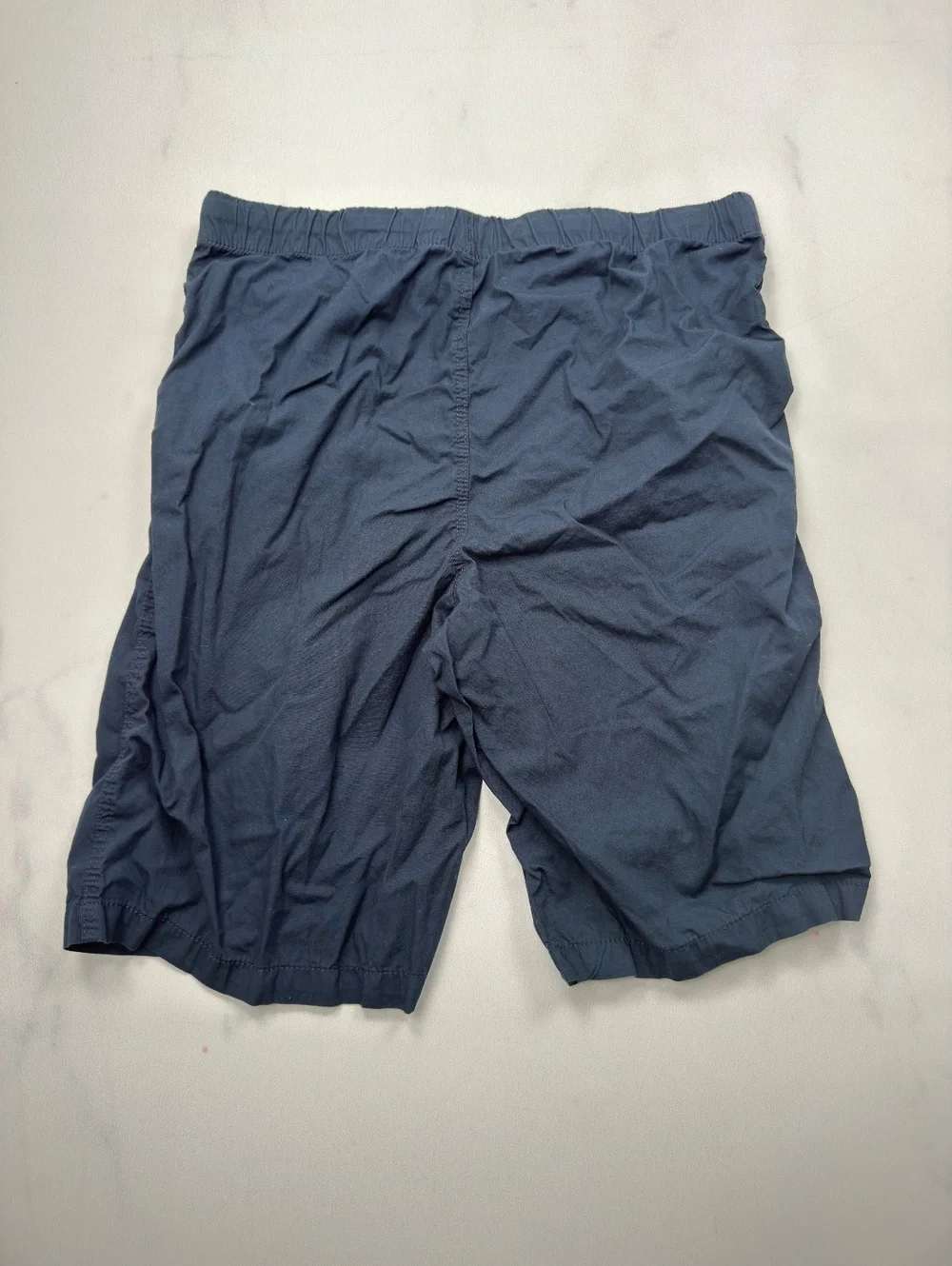 H&M Casual Shorts Elastic Waist Navy Blue - Boys 14Y